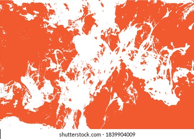 Color y patrón de fondo blanco de la textura de la pared de color naranja oscuro.