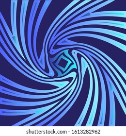 Abstract background. Wallpaper with blue stripes. Raster version background design