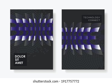 Abstract background, wallpaper. Poster, banner. Holiday decoration. Set cover flyer presentation design