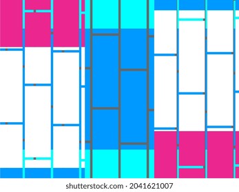 Abstract background or wallpaper resembling a brick with a mix of bright and attractive colors
