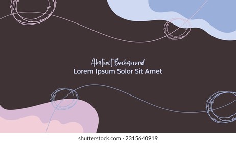Abstrakter Hintergrund für Bildschirmhintergründe, Präsentationsvorlagen, Zielseiten oder Website-Banner