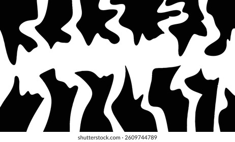 Abstract Background Wallpaper Vector Illustration with Dynamic Geometric Patterns, Fluid Shapes, and Modern Artistic Design