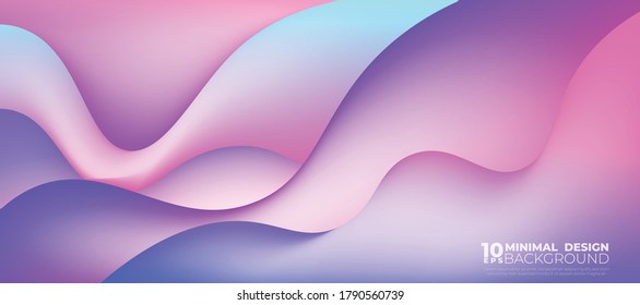 abstract background wallpaper wave and gradient 