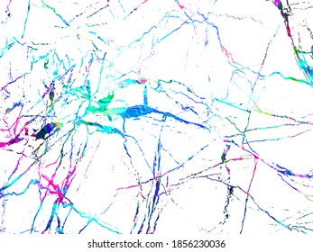 Abstract background for wallpapers, posters, cards, invitations, websites. Modern painting handmade background. Rainbow lines Vector illustration