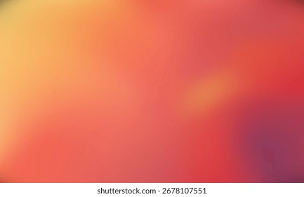 Fundo abstrato com um coral quente e misto do pôr do sol matiz. 