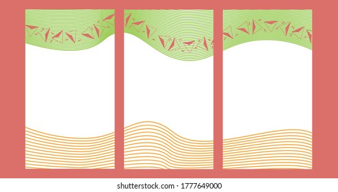 abstract background with warm color