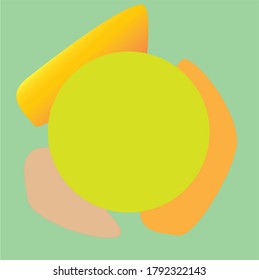 abstract background in warm colors with a copy of the space