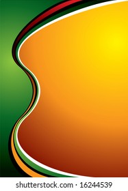 abstract background with warm colours and room for your own text