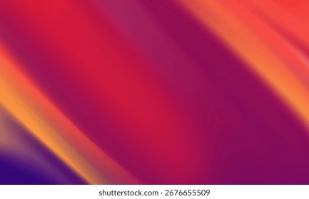 Abstrakter Hintergrund mit warmen Sonnenuntergang Fiesta Farben. 