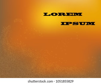 Abstract background in warm yellow tones.