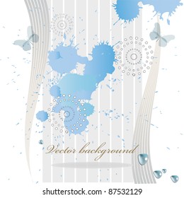 abstract background with water