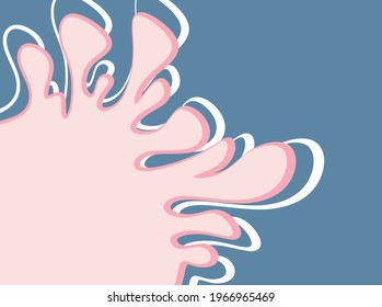 Abstract background with water splash pattern