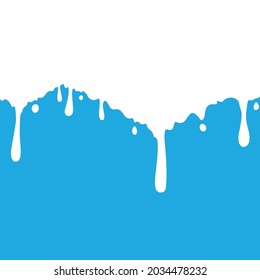Abstract background water splash shape design element, vector illustration