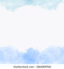 abstrakter Hintergrund Aquarell Kreative Hochzeitseinladung Vorlage