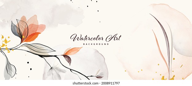 Abstract Orange Floral Background - Vectorjunky - Free Vectors, Icons,  Logos and More