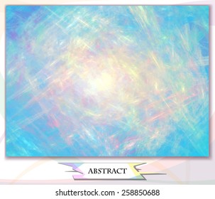 abstract background, watercolor, play of colors, vector illustration