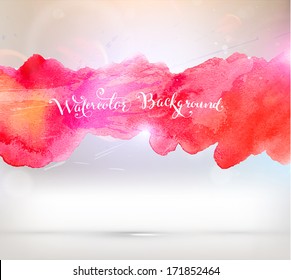 Fondo abstracto con manchas acuáticas, diseño vectorial