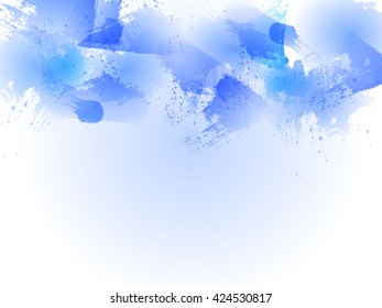 abstract background with watercolor texture, vector illustration