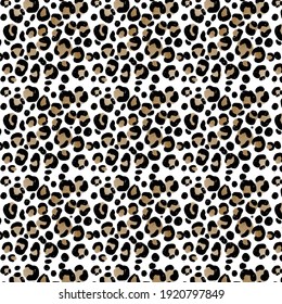 Abstract background with watercolour animal print pattern