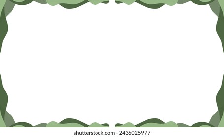 Abstract background with watercress colors