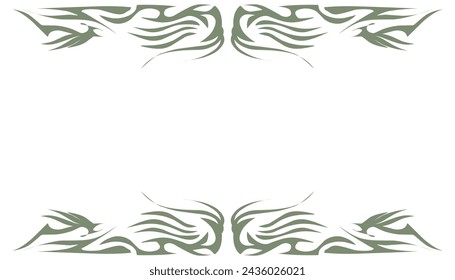 Abstract background with watercress colors