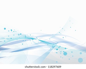 abstract background with wave