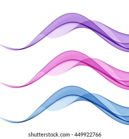 Abstract background with wave colorful