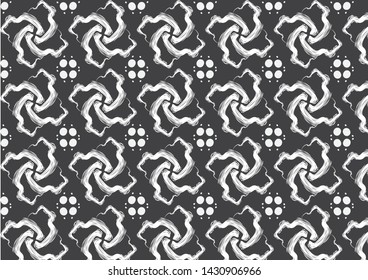 abstract background wave design black and white 02
