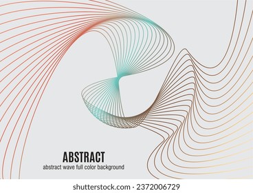 Antecedentes abstractos.  Onda el fondo de diseño abstracto color circular completo. Cartel, portada, banner, folleto, sitio web