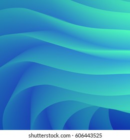 Abstract background with wave for design. Vector illustration
