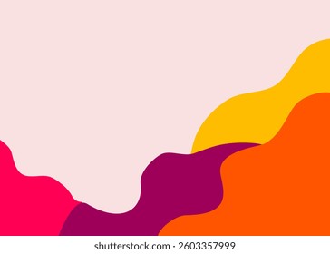 Abstract background with wave effect. Background vector Illustration. Colourful gradients. Yellow, orange and maroon colour. Slide template advertising, marketing, presentation.