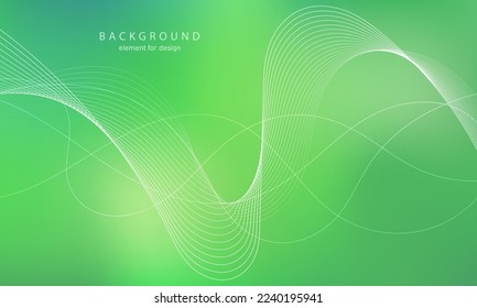 Abstract background. Wave element for design. Digital frequency track equalizer. Stylized line art. Colorful shiny wave with lines created using blend tool. Curved wavy line smooth stripe. Vector.