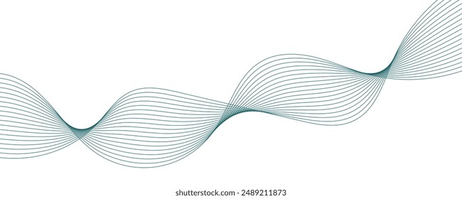 fondo abstracto con onda. eps10