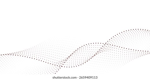 fundo abstrato com onda. eps10