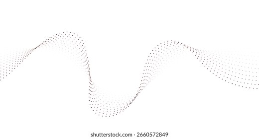 fundo abstrato com onda. eps10