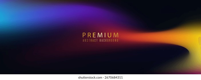 Abstract background, wave futuristic design of landing page. vector illustration modern design,