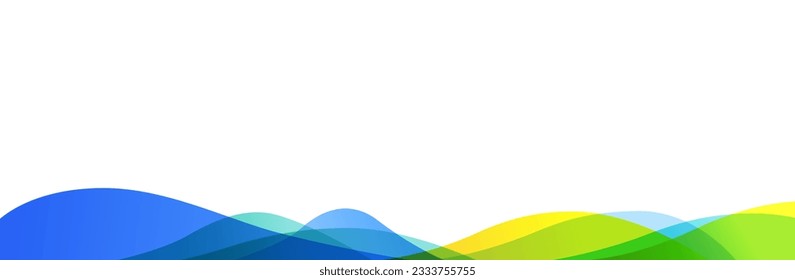 Abstract background with wave gradient