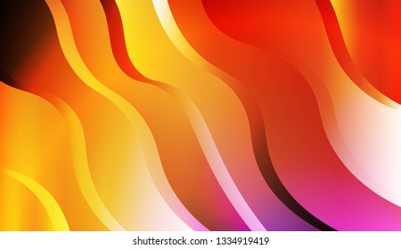 Abstract Background With Wave Gradient Shape. For Business Presentation Wallpaper, Flyer, Cover. Vector Illustration.