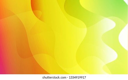 Abstract Background With Wave Gradient Shape. For Business Presentation Wallpaper, Flyer, Cover. Vector Illustration.