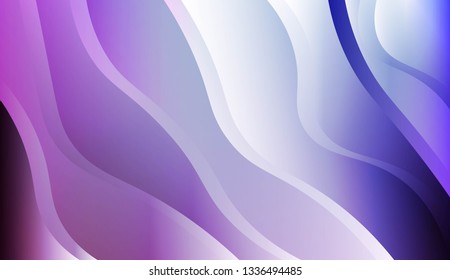Abstract Background With Wave Gradient Shape. For Business Presentation Wallpaper, Flyer, Cover. Vector Illustration.