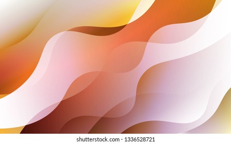 Abstract Background With Wave Gradient Shape. For Your Design Wallpapers Presentation. Vector Illustration.