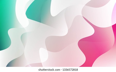 Abstract Background With Wave Gradient Shape. For Your Design Wallpapers Presentation. Vector Illustration.
