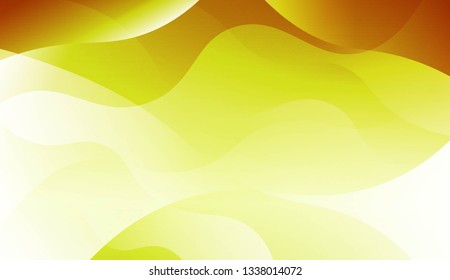Abstract Background With Wave Gradient Shape. For Your Design Ad, Banner, Cover Page. Vector Illustration with Color Gradient.