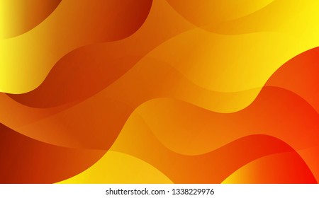 Abstract Background With Wave Gradient Shape. For Your Design Ad, Banner, Cover Page. Vector Illustration with Color Gradient.