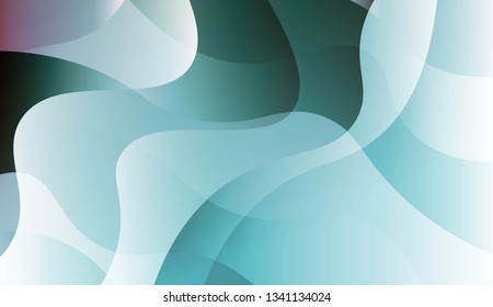 Abstract Background With Wave Gradient Shape. For Your Design Wallpapers Presentation. Vector Illustration.