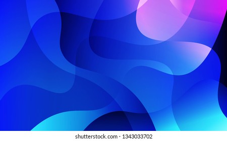 Abstract Background With Wave Gradient Shape. For Your Design Wallpapers Presentation. Vector Illustration.