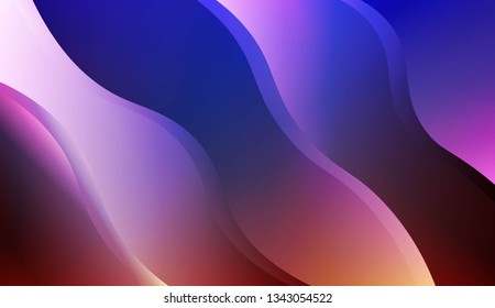 Abstract Background With Wave Gradient Shape. For Business Presentation Wallpaper, Flyer, Cover. Vector Illustration.