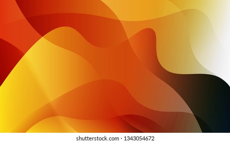 Abstract Background With Wave Gradient Shape. For Your Design Wallpapers Presentation. Vector Illustration.