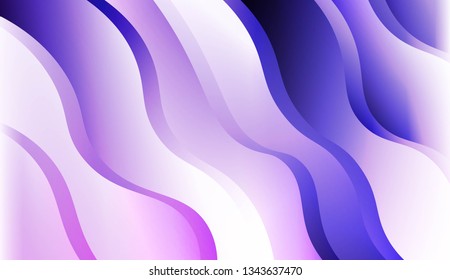 Abstract Background With Wave Gradient Shape. For Business Presentation Wallpaper, Flyer, Cover. Vector Illustration.