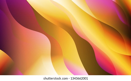 Abstract Background With Wave Gradient Shape. For Elegant Pattern Cover Book. Vector Illustration with Color Gradient.